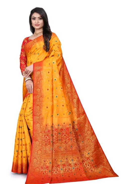 Banarasi Rich Pallu Silk Saree